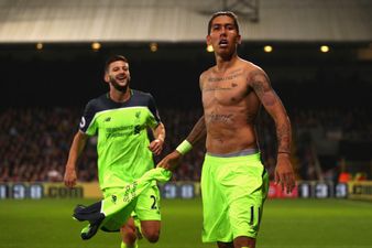 Turns out there was a *slight* problem with Roberto Firmino’s goal against Crystal Palace