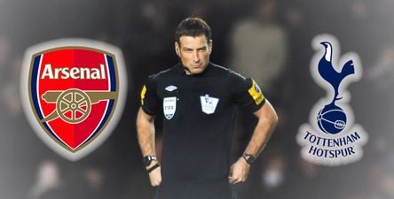 Mark Clattenburg rewarded with North London derby following fine performance at Old Trafford on Saturday