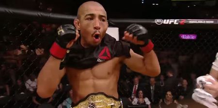 We can officially kiss the Jose Aldo retirement saga goodbye