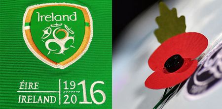 Ireland’s 1916 centenary jersey brought into Poppy controversy debate by British MP