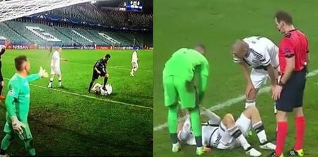 Proof that Cristiano Ronaldo did not deliberately stamp on that Legia Warsaw defender