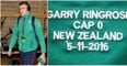 There’s a very good reason why Garry Ringrose has ‘Cap 0’ on his jersey today