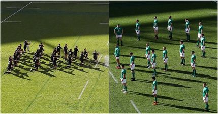 WATCH: Ireland players pay stunning tribute to Anthony Foley in response to All Blacks’ Haka