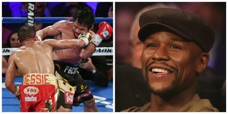 Floyd Mayweather sparks Manny Pacquiao rematch talk