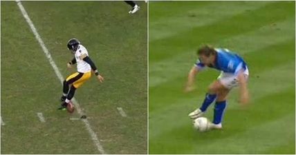 WATCH: The NFL now has a David Dunn clip of its very own as onside kick goes horribly wrong