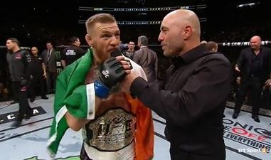 WATCH: Fans were infuriated with Conor McGregor’s interview after making UFC history