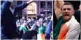 WATCH: Irish fans take over the streets of New York as Conor McGregor makes history