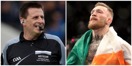 Hurling referee may regret using GAA analogy to illustrate Conor McGregor’s dominance