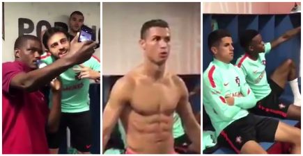 Cristiano Ronaldo leads epic mannequin challenge in most Cristiano Ronaldo way ever