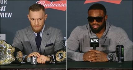 Tyron Woodley predicts how he sees Conor McGregor’s UFC return going down