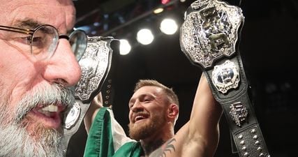 Finally a politician breaks the silence and congratulates Conor McGregor