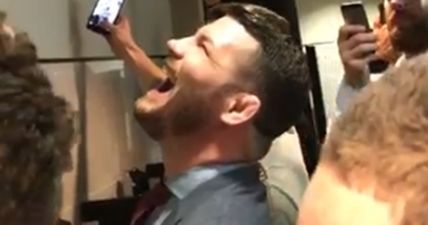 You can’t even take a piss in peace when you’re a UFC champion. Just ask Michael Bisping