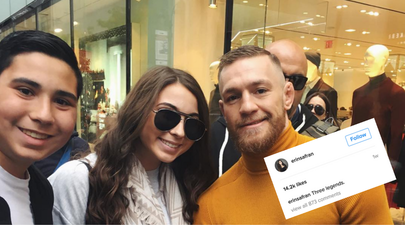 UFC Fan gets her own back on Conor McGregor after being cropped out of photo with The Notorious