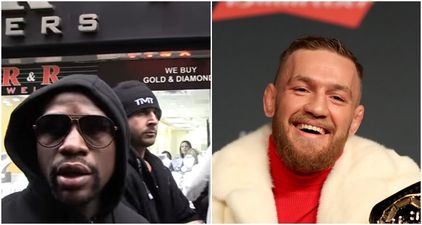 WATCH: Floyd Mayweather really doesn’t like being compared to Conor McGregor