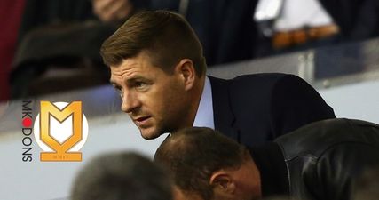 God almighty, Steven Gerrard’s next career move has come out of nowhere