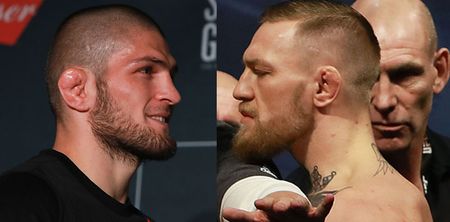 Apparently Conor McGregor and Khabib Nurmagomedov had a heated exchange backstage at New York weigh-ins