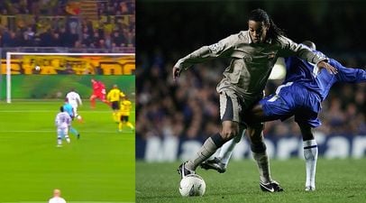 WATCH: Former Northampton Town man recreates a Ronaldinho classic against Dortmund