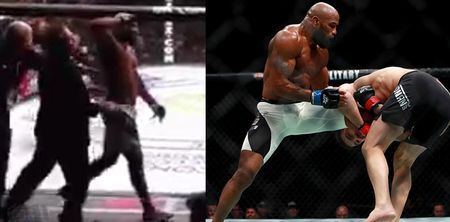 WATCH: Yoel Romero suspended for his celebration following brutal Chris Weidman knockout