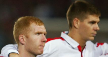 WATCH: Paul Scholes had a terrific response when asked if Steven Gerrard was better than him