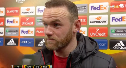 Wayne Rooney hits back at the press and insists he “never set foot into the wedding”