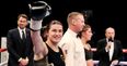 Katie Taylor’s first tweet after her pro debut victory perfectly captures her unbelievable drive