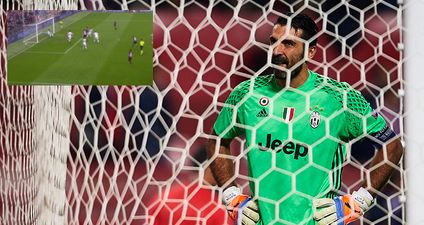 WATCH: Gigi Buffon must really hate his defenders after latest heroics in vain