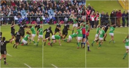 WATCH: New Zealand hammer Ireland Women and this insane carry explains why