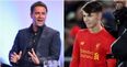 Michael Owen’s tweet congratulating Ben Woodburn did not go down too well