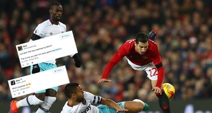 Manchester United fans react with complete calm to Henrikh Mkhitaryan’s backheel assist