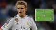 Footage from Martin Ødegaard’s full Real Madrid bow shows what the fuss is about