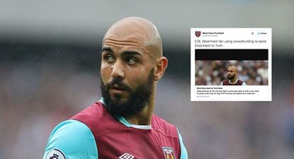 West Ham fans set up GoFundMe to send Simone Zaza back to Italy