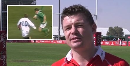 Brian O’Driscoll reveals the player who hit him with the hardest tackle of his entire career