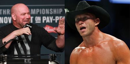 Donald Cerrone not exactly in his good books, but he got off relatively easy in Dana White’s epic MMAAA rant