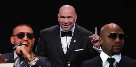 Dana White tries his absolute best to kill Conor McGregor vs Floyd Mayweather rumour