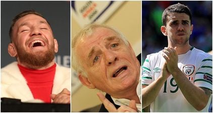 Eamon Dunphy isn’t happy with Conor McGregor’s nomination for RTE sportsperson of the year