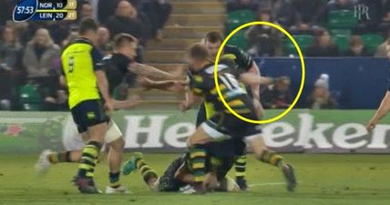 WATCH: Dylan Hartley sent off for absolutely sickening attack on Sean O’Brien