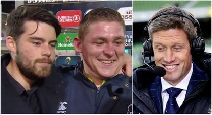 WATCH: Ronan O’Gara wasn’t the only one in stitches after Tadhg Furlong’s hilarious interview