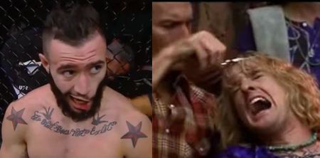 WATCH: Bizarre scenes in Albany as UFC fighter gets haircut between rounds