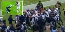 WATCH: Potential career-ending cheap shot sparks mass NFL brawl