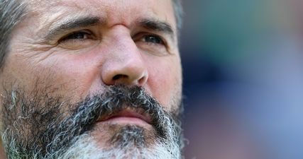 Roy Keane shows up at Everton wearing glasses and the internet has a shit fit