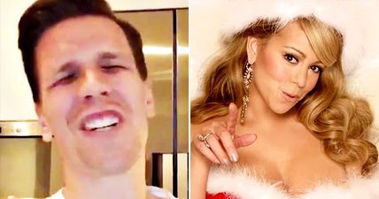 Wojciech Szczesny unleashes his inner diva with uncanny Mariah Carey impression