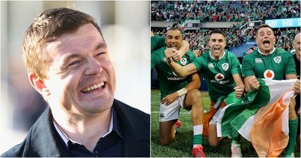 There’s no arguing with Brian O’Driscoll about Ireland’s best player this year