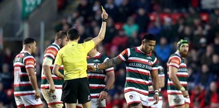 WATCH: Manu Tuilagi’s latest yellow card against Munster has divided opinion