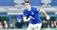 Seamus Coleman was all anyone could talk about during the first half of the Merseyside derby