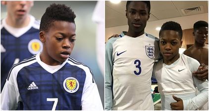 Celtic wonderkid plays for England a month after playing for Scotland