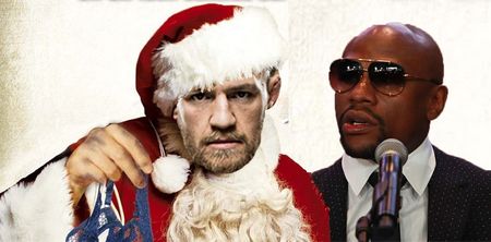 Floyd Mayweather will be doing very well to ignore Conor McGregor’s violent Christmas message