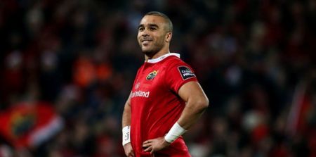 No-one could quite believe Simon Zebo’s amazing footwork for Munster’s try