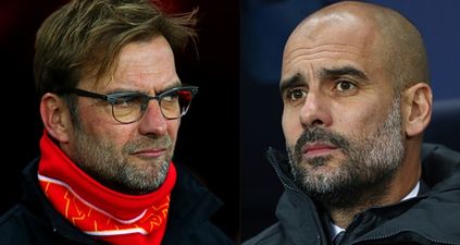 The Liverpool and Manchester City teams have been named