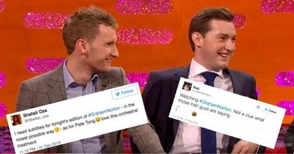 It seems there was just one problem with O’Donovan brothers’ appearance on Graham Norton