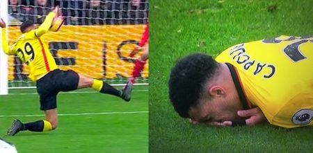 Étienne Capoue has a ‘Steven Taylor moment’ as ball strikes his arm against Spurs